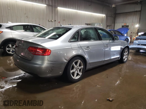 2009 Audi A4 2.0T Prem with VIN WAULF78K09N037122, listed as a Copart auction lot 49171925 with 151,200 mi miles and Salvage Title. Bid and sale history available at carsss.com. Image 3.