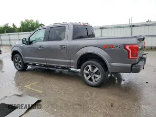 2015 Ford F-150 XLT with VIN 1FTEW1EF7FFB66447, listed as a Copart auction lot 55960855 with 166,518 mi miles and Salvage title. Bid and sale history available at DreamBid. Image 2.