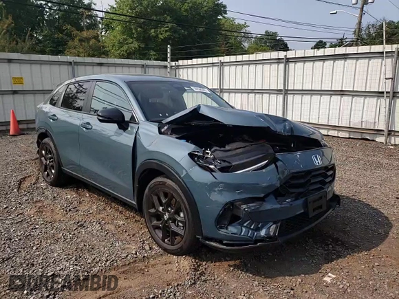 2024 Honda HR-V Sport с VIN 3CZRZ1H52RM717720, выставлен на аукционе Copart как лот 58668885 с пробегом 6 841 миль миль и Списание • Salvage title. История ставок и продаж доступна на DreamBid. Изображение 14.