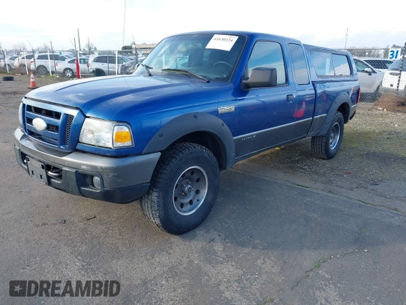 2007 Ford Ranger XLT with VIN 1FTZR45E17PA94223, listed as a IAAI auction lot 41630334 with 120,841 mi miles. Bid and sale history available at carsss.com. Image 2.