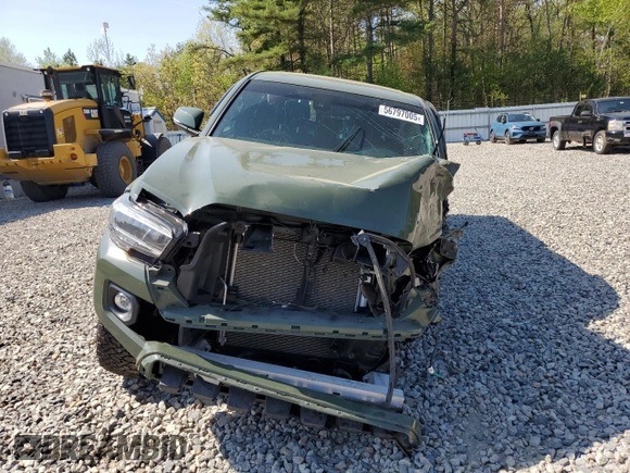 2021 Toyota Tacoma SR5 with VIN 3TMDZ5BN4MM110422, listed as a Copart auction lot 56797005 with Not provided miles and Salvage title. Bid and sale history available at DreamBid. Image 5.