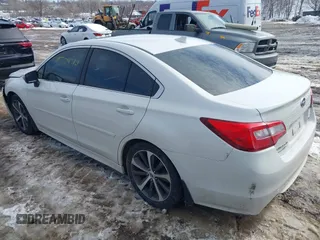 2016 Subaru Legacy 2.5i Limited with VIN 4S3BNAL64G3010829, listed as a IAAI auction lot 41739712 with 117,381 mi miles. Bid and sale history available at carsss.com. Image 3.