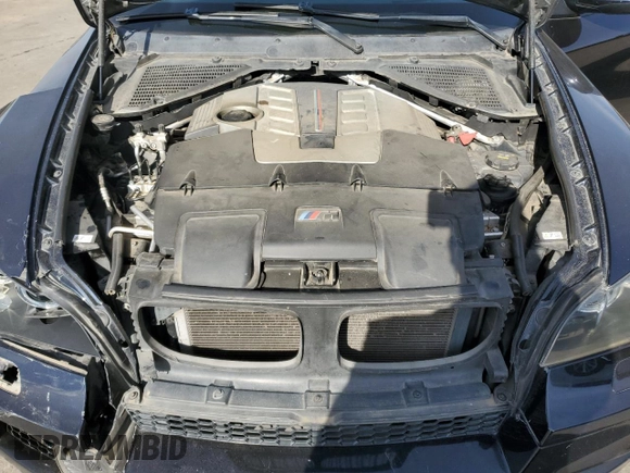 2010 BMW X6 M with VIN 5YMGZ0C50ALK13565, listed as a Copart auction lot 81646874 with 125,113 mi miles and Salvage Title. Bid and sale history available at carsss.com. Image 13.