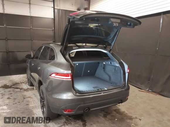 2018 Jaguar F-Pace 25t Premium with VIN SADCJ2FX8JA291504, listed as a IAAI auction lot 41218397 with 83,036 mi miles and . Bid and sale history available at DreamBid. Image 3.