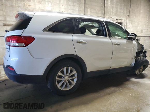 2016 Kia Sorento LX with VIN 5XYPGDA39GG073608, listed as a Copart auction lot 49380795 with 83,060 mi miles and Clean Title. Bid and sale history available at DreamBid. Image 3.