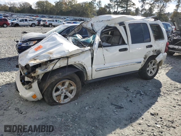 2007 Jeep Liberty Limited with VIN 1J4GK58K87W504891, listed as a Copart auction lot 83341164 with Not provided miles and Salvage title. Bid and sale history available at DreamBid. Image 1.