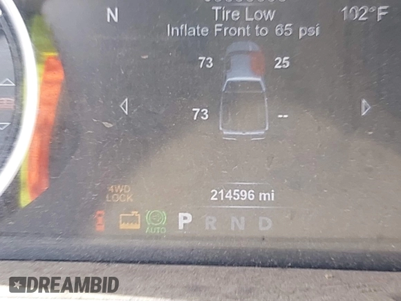 2018 Ram 2500 Laramie with VIN 3C6UR5NLXJG256688, listed as a IAAI auction lot 42168537 with 214,596 mi miles and . Bid and sale history available at DreamBid. Image 15.