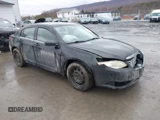 2013 Chrysler 200 LX with VIN 1C3CCBAB1DN646919, listed as a IAAI auction lot 41743113 with 167,515 mi miles and . Bid and sale history available at DreamBid. Image 1.