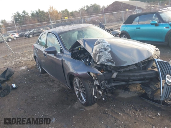 2015 Lexus IS 250 with VIN JTHCF1D22F5020032, listed as a IAAI auction lot 40811836 with 92,943 mi miles and . Bid and sale history available at DreamBid. Image 1.
