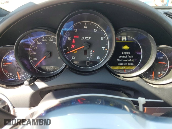 2016 Porsche Cayenne GTS with VIN WP1AD2A25GLA78110, listed as a Copart auction lot 55126705 with 118,855 mi miles and Salvage title. Bid and sale history available at DreamBid. Image 9.