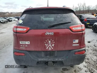 2014 Jeep Cherokee Altitude with VIN 1C4PJMCS7EW230154, listed as a Copart auction lot 88970105 with 75,482 mi miles and Salvage Title. Bid and sale history available at carsss.com. Image 6.