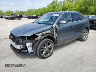 2015 Audi Q3 Premium Plus с VIN WA1EFCFS2FR012373, выставлен на аукционе Copart как лот 56201435 с пробегом 126 645 миль миль и Списание • Salvage title. История ставок и продаж доступна на DreamBid. Изображение 1.