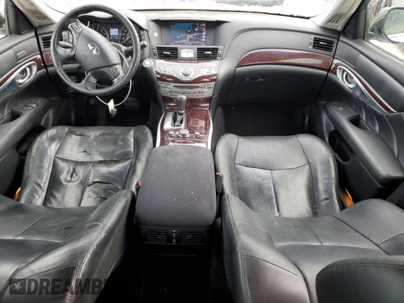 2015 Infiniti Q70 z VIN JN1BY1AR7FM560994, wystawiony jako Copart lot #86988034 z przebiegiem 92 028 mil mil oraz Szkoda całkowita • Salvage title. Historia ofert i sprzedaży dostępna na DreamBid. Obrazek 8.