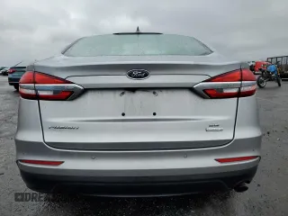 2020 Ford Fusion SE with VIN 3FA6P0HD3LR142902, listed as a Copart auction lot 51999185 with 43,220 mi miles and Salvage Title. Bid and sale history available at carsss.com. Image 6.