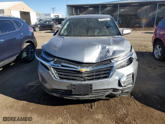 2024 Chevrolet Equinox LT with VIN 3GNAXTEGXRL258217, listed as a Copart auction lot 80722694 with 24,706 mi miles and Clean Title. Bid and sale history available at carsss.com. Image 5.