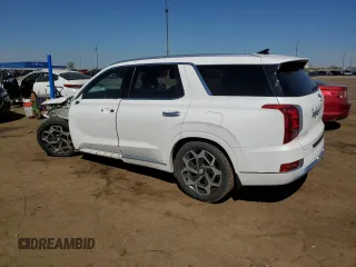 2021 Hyundai Palisade Calligraphy z VIN KM8R7DHE7MU179173, wystawiony jako Copart lot #54017325 z przebiegiem 67 873 mil mil oraz Szkoda całkowita • Salvage title. Historia ofert i sprzedaży dostępna na DreamBid. Obrazek 2.