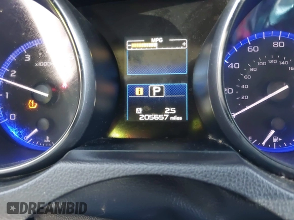 2017 Subaru Outback Premium with VIN 4S4BSACC9H3372926, listed as a IAAI auction lot 42532074 with 205,657 mi miles and . Bid and sale history available at DreamBid. Image 15.