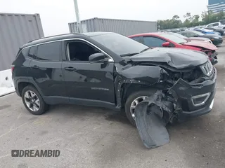 2019 Jeep Compass Limited with VIN 3C4NJDCB4KT594525, listed as a IAAI auction lot 42472846 with 84,815 mi miles and . Bid and sale history available at DreamBid. Image 13.