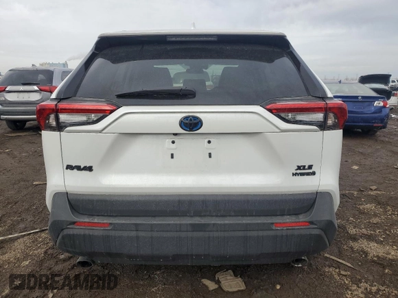 2023 Toyota RAV4 Hybrid XLE Premium with VIN 4T3B6RFV5PU112099, listed as a Copart auction lot 45640365 with 9,339 mi miles and Salvage Title. Bid and sale history available at carsss.com. Image 6.