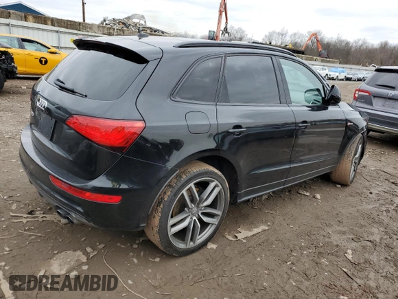 2015 Audi SQ5 with VIN WA1VGBFP5FA136087, listed as a Copart auction lot 40230494 with 115,742 mi miles and . Bid and sale history available at DreamBid. Image 3.