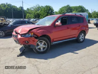 2012 Mitsubishi Outlander SE with VIN JA4JT3AW2CU000587, listed as a Copart auction lot 61894135 with Not provided miles and Salvage title. Bid and sale history available at DreamBid. Image 1.
