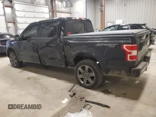 2020 Ford F-150 XL with VIN 1FTEW1E59LFA01308, listed as a Copart auction lot 52005385 with 63,711 mi miles and Salvage Title. Bid and sale history available at carsss.com. Image 2.