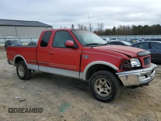 1998 Ford F-150 XL with VIN 1FTDX18W8WNA12677, listed as a Copart auction lot 78237504 with 175,560 mi miles and Clean Title. Bid and sale history available at carsss.com. Image 4.