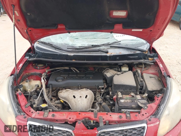 2010 Pontiac Vibe with VIN 5Y2SM6E01AZ417486, listed as a IAAI auction lot 41249742 with 149,471 mi miles. Bid and sale history available at carsss.com. Image 10.