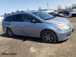 2011 Honda Odyssey EX-L with VIN 5FNRL5H65BB097642, listed as a Copart auction lot 51408045 with 314,944 mi miles and Salvage Title. Bid and sale history available at carsss.com. Image 4.