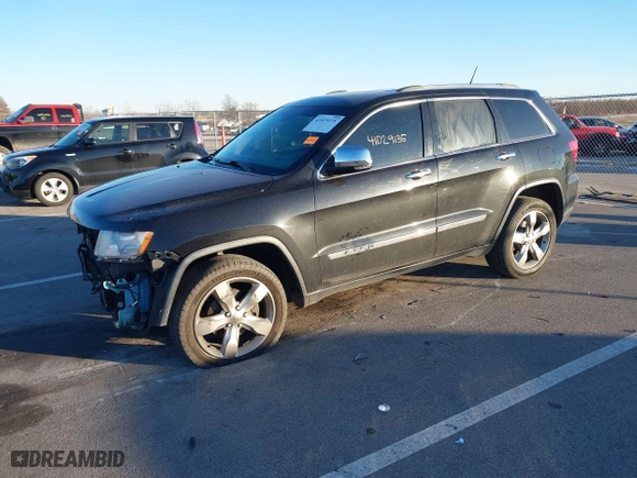 2012 Jeep Grand Cherokee Limited with VIN 1C4RJFBG2CC332218, listed as a IAAI auction lot 41029135 with 198,675 mi miles. Bid and sale history available at carsss.com. Image 18.