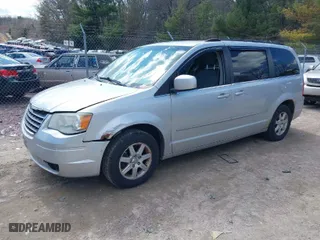 2010 Chrysler Town & Country Touring with VIN 2A4RR5D11AR308213, listed as a IAAI auction lot 41860649 with 196,072 mi miles. Bid and sale history available at carsss.com. Image 2.