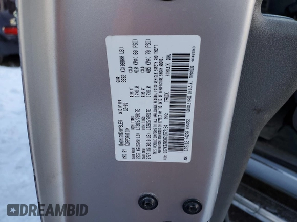 2007 Dodge Ram 2500 SLT with VIN 1D7KS28D87J577164, listed as a Copart auction lot 85691694 with 112,855 mi miles and Salvage Title. Bid and sale history available at carsss.com. Image 12.