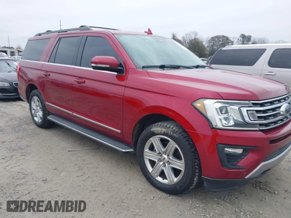 2018 Ford Expedition Max XLT with VIN 1FMJK1JT9JEA51610, listed as a IAAI auction lot 41168286 with 124,545 mi miles and . Bid and sale history available at DreamBid. Image 1.
