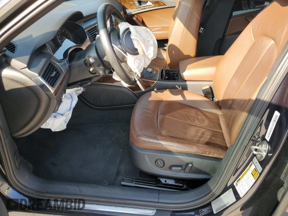 2015 Audi A6 2.0T Premium with VIN WAUCFAFC5FN008445, listed as a Copart auction lot 44324535 with 130,515 mi miles and Salvage Title. Bid and sale history available at carsss.com. Image 7.