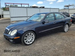 2008 Mercedes-Benz E 350 Luxury with VIN WDBUF56X68B232585, listed as a Copart auction lot 60320005 with 49,027 mi miles and Salvage title. Bid and sale history available at DreamBid. Image 1.
