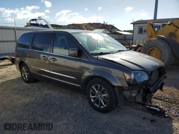 2015 Chrysler Town & Country S with VIN 2C4RC1HG9FR597654, listed as a Copart auction lot 84701374 with 79,980 mi miles and Salvage Title. Bid and sale history available at DreamBid. Image 4.