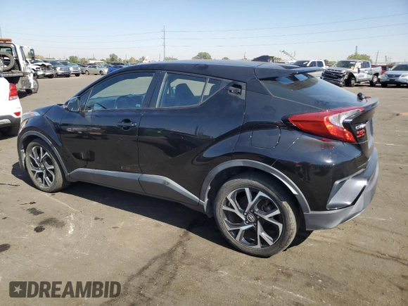 2018 Toyota C-HR XLE with VIN NMTKHMBX1JR013923, listed as a Copart auction lot 74324584 with 119,938 mi miles and Salvage Title. Bid and sale history available at DreamBid. Image 2.