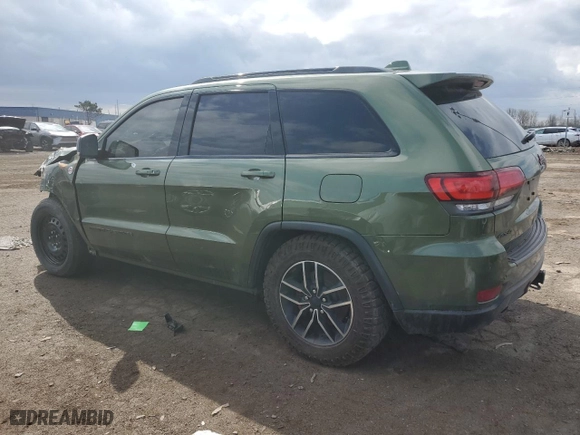 2019 Jeep Grand Cherokee Trailhawk with VIN 1C4RJFLG1KC695400, listed as a Copart auction lot 54046985 with 75,564 mi miles and Salvage Title. Bid and sale history available at carsss.com. Image 2.