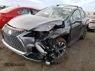 2022 Lexus RX with VIN 2T2HGMDA0NC087030, listed as a Copart auction lot 72620722 with 3,075 mi miles. Bid and sale history available at carsss.com. Image 1.