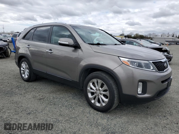 2015 Kia Sorento EX with VIN 5XYKU4A73FG659239, listed as a Copart auction lot 48253725 with 118,169 mi miles and Clean Title. Bid and sale history available at carsss.com. Image 4.