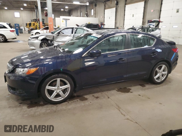 2014 Acura ILX Premium with VIN 19VDE1F51EE012676, listed as a Copart auction lot 57780665 with 36,563 mi miles and Salvage title. Bid and sale history available at DreamBid. Image 1.