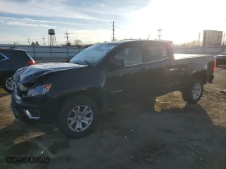 2019 Chevrolet Colorado 4WD LT with VIN 1GCGTCEN3K1357147, listed as a Copart auction lot 44252065 with 80,581 mi miles and Salvage Title. Bid and sale history available at carsss.com. Image 1.