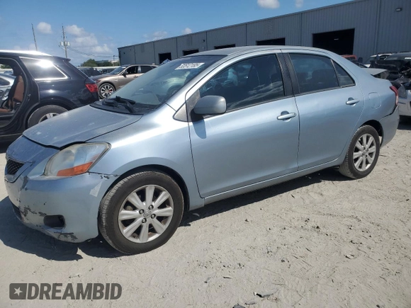 2009 Toyota Yaris with VIN JTDBT903591302633, listed as a Copart auction lot 53512185 with 351,622 mi miles and Salvage Title. Bid and sale history available at carsss.com. Image 1.