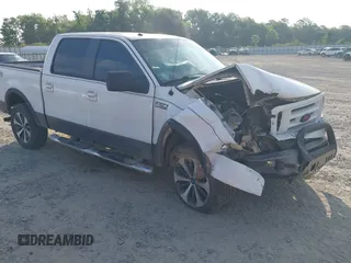 2008 Ford F-150 XLT with VIN 1FTPW14VX8FB62252, listed as a IAAI auction lot 42213654 with 254,415 mi miles and . Bid and sale history available at DreamBid. Image 1.