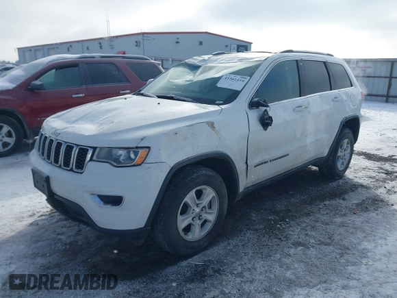 2017 Jeep Grand Cherokee Laredo with VIN 1C4RJFAG3HC688623, listed as a IAAI auction lot 41561414 with 75,407 mi miles. Bid and sale history available at carsss.com. Image 17.