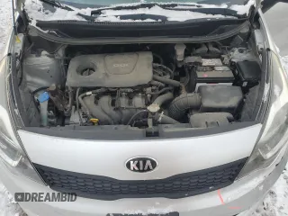 2017 Kia Rio LX with VIN KNADM4A35H6035189, listed as a Copart auction lot 87454364 with 60,706 mi miles and Salvage Title. Bid and sale history available at carsss.com. Image 11.