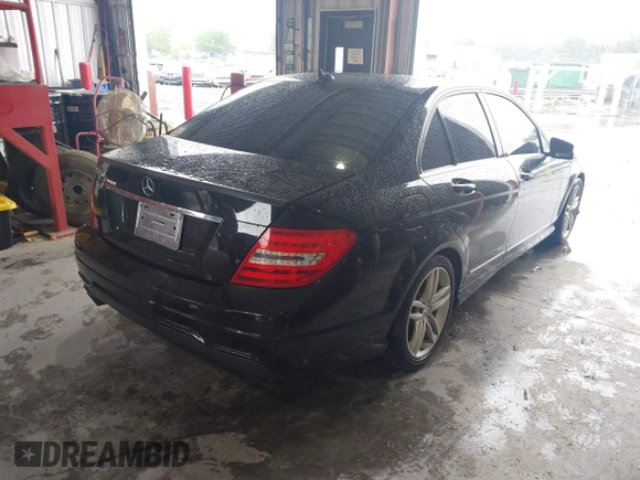 2014 Mercedes-Benz C 250 Sport with VIN WDDGF4HB4ER309280, listed as a IAAI auction lot 42351858 with 95,417 mi miles and . Bid and sale history available at DreamBid. Image 4.