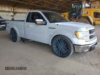 2014 Ford F-150 XL с VIN 1FTMF1CT2EFA90798, выставлен на аукционе Copart как лот 61506435 с пробегом 57 538 миль миль и Чистый • Clean title. История ставок и продаж доступна на DreamBid. Изображение 4.