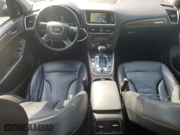 2016 Audi Q5 Premium Plus with VIN WA1L2AFP0GA147712, listed as a Copart auction lot 57339845 with 78,261 mi miles and Salvage title. Bid and sale history available at DreamBid. Image 8.