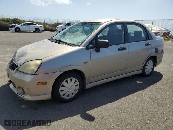 2006 Suzuki Aerio Premium z VIN JS2RA62S265305250, wystawiony jako Copart lot #48345815 z przebiegiem 127 121 mil mil oraz Czysty tytuł • Clean title. Historia ofert i sprzedaży dostępna na DreamBid. Obrazek 1.